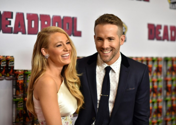 Actors Blake Lively and her husband Ryan Reynolds, seen at a 'Deadpool & Wolverine' event in New York on August 10, 2024, had a true power-couple weekend; his film topped the North American box office and hers, 'It Ends With Us,' came a close second. ©AFP