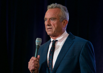 US Independent presidential candidate Robert F. Kennedy Jr. speaks at the Libertarian National Convention at the Washington Hilton in Washington, DC, on May 24, 2024 / ©AFP