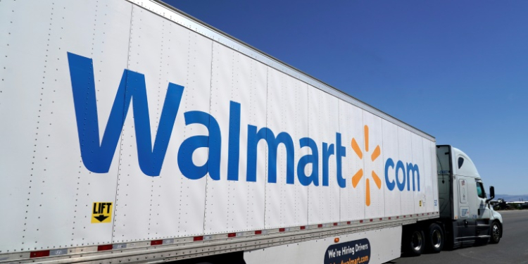 Walmart's revenues rose in the second quarter. ©AFP