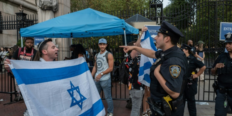 A report by Columbia University's anti-Semitism task force recommended the school conduct anti-bias and anti-Semitism training for students, faculty and staff, as well as improve reporting mechanisms for discrimination. ©AFP