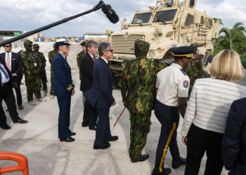 US Secretary of State Antony Blinken called for more international support for Haiti during his trip . ©AFP