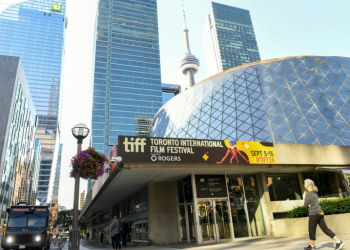 Roy Thomson Hall is one of the main venues for the Toronto International Film Festival (TIFF). ©AFP