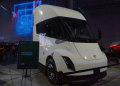 A crash involving a Tesla Semi took place in the wee hours of August 19, a US agency said.. ©AFP