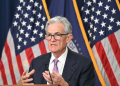 US Federal Reserve Chair Jerome Powell said disinflation has been broad based.. ©AFP