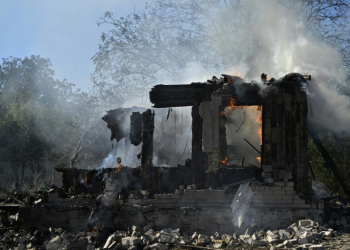 Russian troops are now some 10 kilometres (six miles) from the eastern Ukrainian hub of Pokrovsk. ©AFP