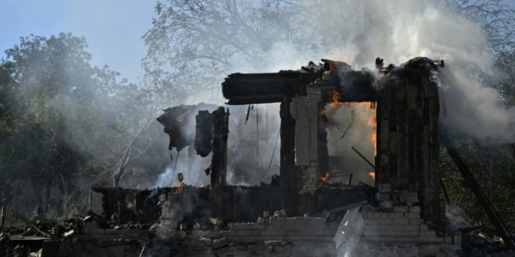 Russian troops are now some 10 kilometres (six miles) from the eastern Ukrainian hub of Pokrovsk. ©AFP