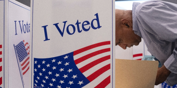 Early in-person voting kicked off in the US states of Virginia, South Dakota and Minnesota on September 20, 2024, more than six weeks before the country's general election / ©AFP