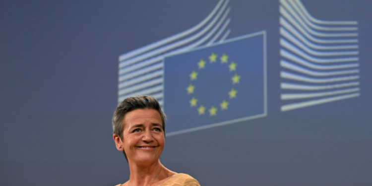 EU competition chief Margrethe Vestager hailed the rulings as a 'big win for European citizens'. ©AFP