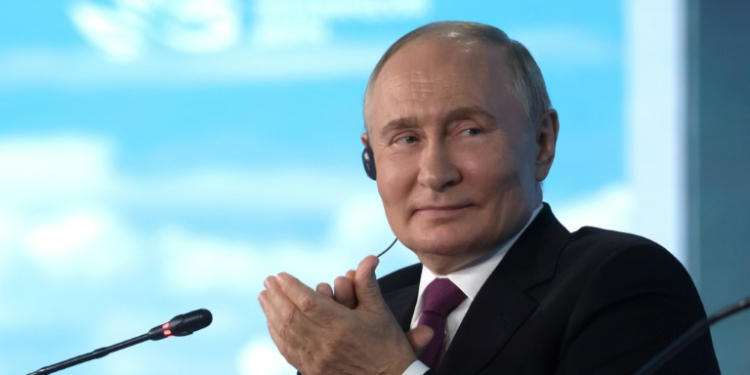 Putin often comments on political and social issues in the United States, often with sarcasm. ©AFP