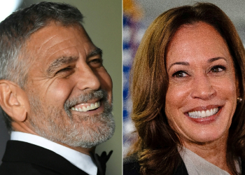 Hollywood celebrities like George Clooney are flocking to endorse Democratic candidate Kamala Harris for US president / ©AFP