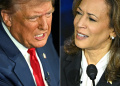 Kamala Harris baited Donald Trump on several hot-button topics / ©AFP