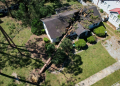 Millions of residents in the southeastern United States were left without power after Hurricane Helene devastated the area. ©AFP