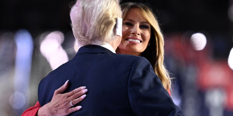 Melania Trump has been frequently absent from her husband's 2024 presidential campaign / ©AFP