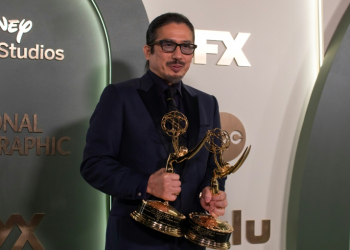 'Shogun,' a show about warring rivals in feudal Japan, became the first non-English-language show to claim the highly coveted Emmy for best drama series. ©AFP