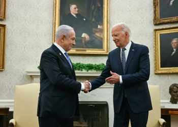 US President Joe Biden (R) and Israeli Prime Minister Benjamin Netanyahu are close allies, but Washington has been powerless to influence its military actions in Gaza and Lebanon / ©AFP