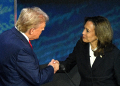 Democratic presidential candidate Kamala Harris accused her Republican rival Donald Trump of selling the United States out to China during their first debate / ©AFP