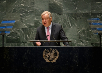 Secretary-General Antonio Guterres, who organized the 'Summit of the Future,' had billed it as a 'once-in-a-generation opportunity' to reshape human history. ©AFP