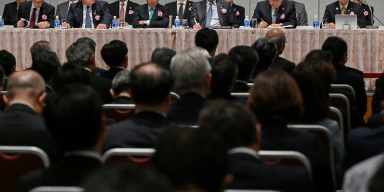 Members of the Japan Business Federation joined US groups to pen the letter to Janet Yellen. ©AFP