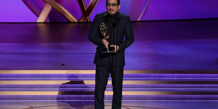 Veteran leading man Hiroyuki Sanada became the first Japanese actor to win an Emmy. ©AFP