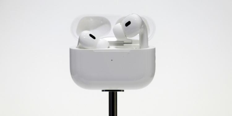 Apple AirPods that have become smartphone-era style statements are now being tuned to help with hearing health as the iPhone maker continues to weave well-being features into its devices. ©AFP