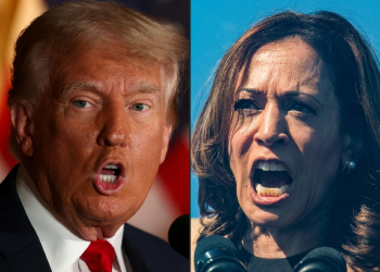 Former US president and Republican presidential candidate Donald Trump has never met US Vice President and Democratic presidential candidate Kamala Harris / ©AFP