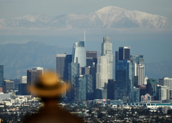 Despite being the second biggest city in the United States, Los Angeles has a thin public transport network. ©AFP