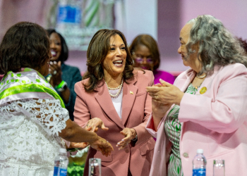 US Vice President Kamala Harris could reap campaign benefits from a wide network at her fingertips: the historically Black Alpha Kappa Alpha sorority  / ©AFP