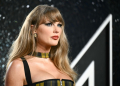 Taylor Swift arrives to attend the MTV Video Music Awards at UBS Arena in Elmont, New York, on September 11, 2024. ©AFP