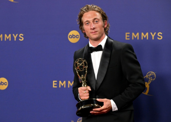 In the comedy categories, Jeremy Allen White took home another Emmy for 'The Bear,' a dark satire set in a Chicago restaurant. ©AFP