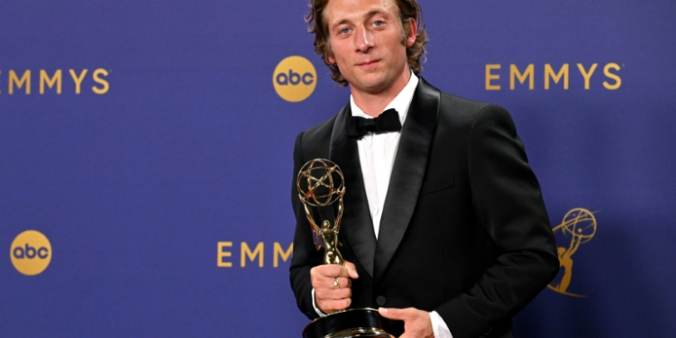 In the comedy categories, Jeremy Allen White took home another Emmy for 'The Bear,' a dark satire set in a Chicago restaurant. ©AFP