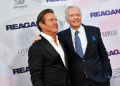 Dennis Quaid and Jon Voight  star in divisive political biopic 'Reagan'. ©AFP