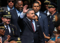 Edward Caban has stepped down as commissioner of the NYPD, the largest US municipal police force. ©AFP