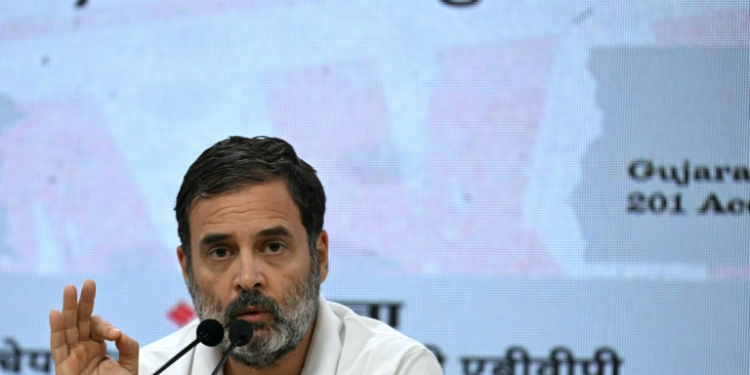 Rahul Gandhi was appointed in June to lead India's opposition in parliament, a key post that had been vacant for a decade. ©AFP