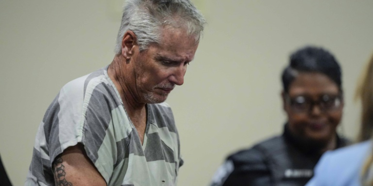 Colin Gray, 54, the father of Apalachee High School shooting suspect Colt Gray, 14, appears in court. ©AFP