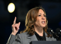 US Vice President Kamala Harris speaks about reproductive rights at a campaign event at the Cobb Energy Center in Atlanta, Georgia, on September 20, 2024. / ©AFP