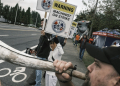 Boeing workers in the Seattle-area walked off the job on September 13 after overwhelmingly voting down a contract offer. ©AFP