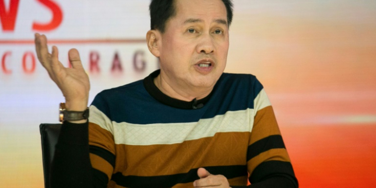 Apollo Quiboloy, head of 'the Kingdom of Jesus Christ,' was arrested in the Phillipines and is wanted in the United States for child sex trafficking. ©AFP