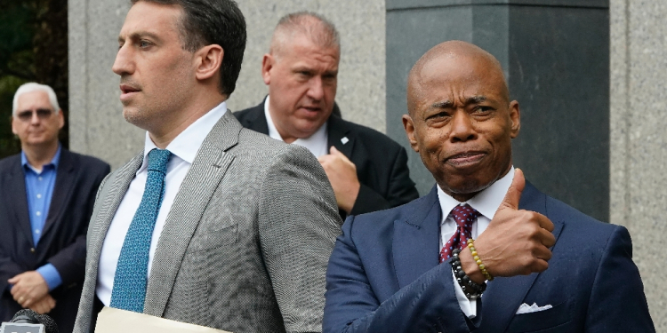 Eric Adams Adams is the first sitting New York mayor to be criminally indicted / ©AFP