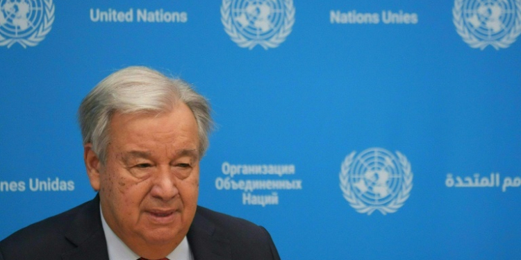 UN chief Antonio Guterres first proposed the idea of a Summit of the Future in 2021, billing it as a 'once-in-a-generation opportunity' to reshape human history. ©AFP