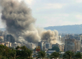 The area around the southern Lebanese city of Tyre was hit by a strike after Israel issued an evacuation warning. ©AFP