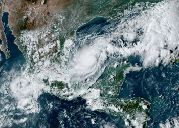 Hurricane Milton churns over the Gulf of Mexico on October 6, 2024 in an image courtesy of NOAA and RAMMB. ©AFP