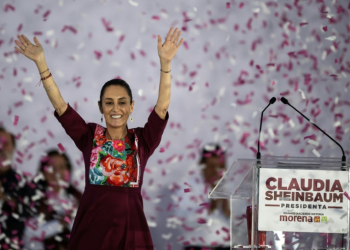 Claudia Sheinbaum will be sworn in as Mexico's first woman president following a landslide election win in June 2024. ©AFP