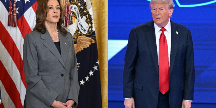 US Vice President Kamala Harris and former president Donald Trump are making closing pitches to voters in one of America's most divisive electoral fights / ©AFP