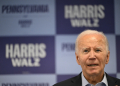 US President Joe Biden has been increasingly sidelined by Kamala Harris's campaign / ©AFP