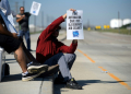 An agreement between the International Longshoremen's Assocation (ILA) and the United States Maritime Alliance (USMX) extended operations at US ports until January 15, 2025, ending a three-day strike. ©AFP