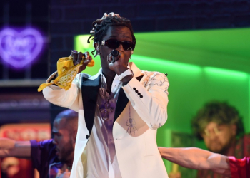 Rapper Young Thug performs during the 61st Annual Grammy Awards on February 10, 2019, in Los Angeles. ©AFP