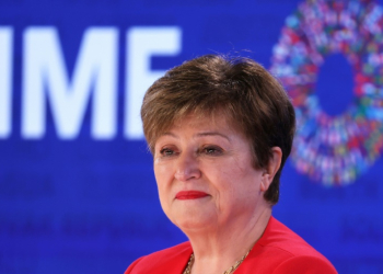 Kristalina Georgieva spoke ahead of the World Bank and IMF's semi-annual meetings of global financial leaders in Washington. ©AFP