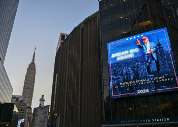 Donald Trump will hold a campaign rally at Madison Square Garden in New York, nine days before the election  / ©AFP