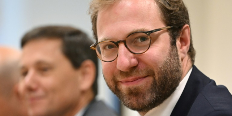 France's Economy Minister Antoine Armand said that lower interest rates would help support business investment. ©AFP