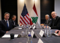 US Secretary of State Antony Blinken and Lebanon's Prime Minister Najib Mikati met in London / ©AFP